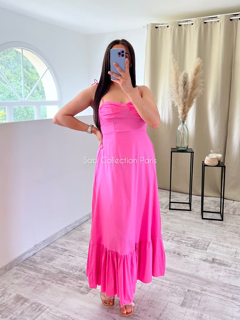 Robe Popeline Rose